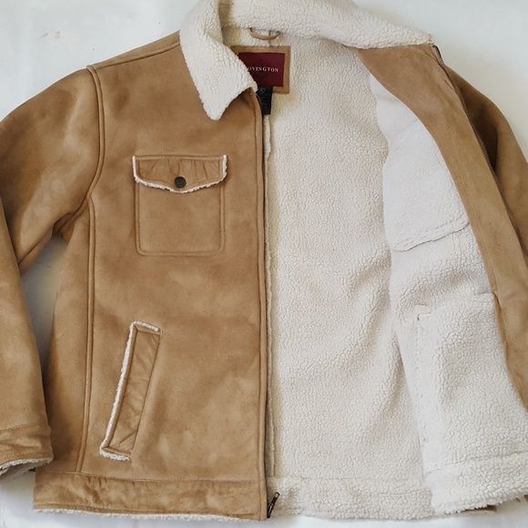 covington suede jacket